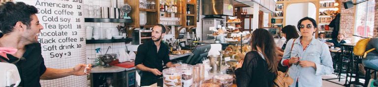 Busy Coffee shop