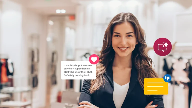 Business Woman Smiling