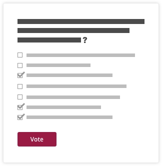 Sample of checked checklist